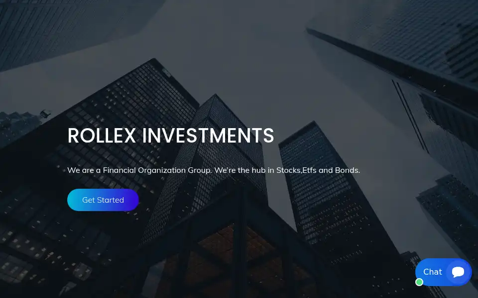 Screenshot of rollexinvestment.com