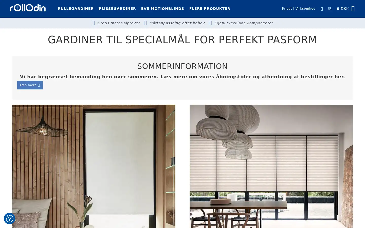 Screenshot of rollodin.dk