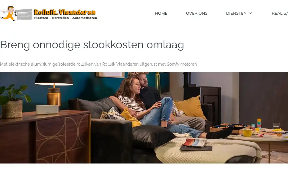 Screenshot of rolluik.vlaanderen