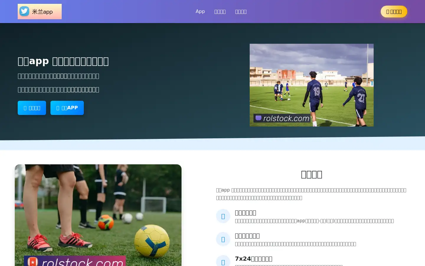 Screenshot of rolstock.com