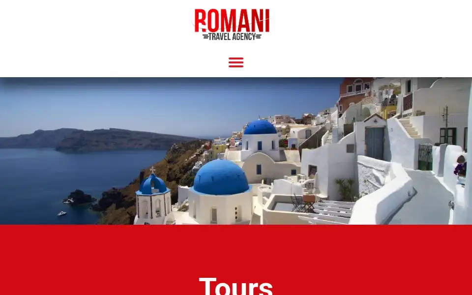 Screenshot of romani.gr