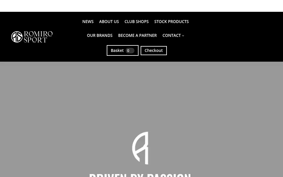 Screenshot of romirosport.com