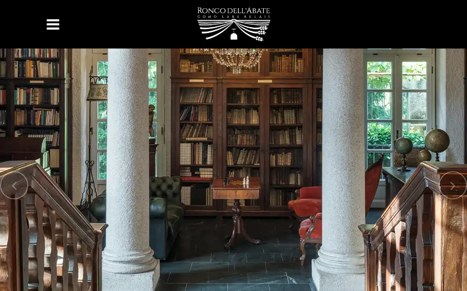 Screenshot of roncodellabate.com
