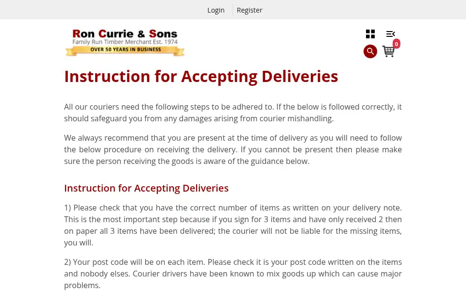 Screenshot of roncurrie.co.uk