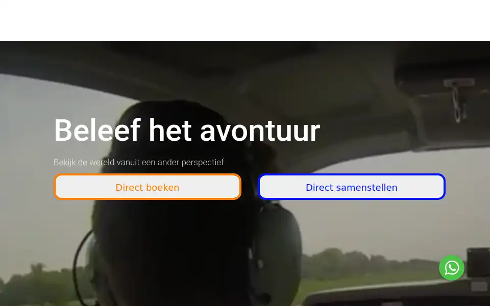 Screenshot of rondvluchtmaken.com
