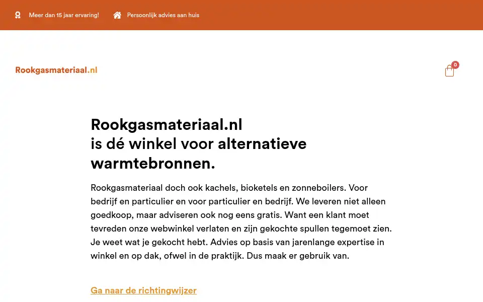 Screenshot of rookgasmateriaal.nl