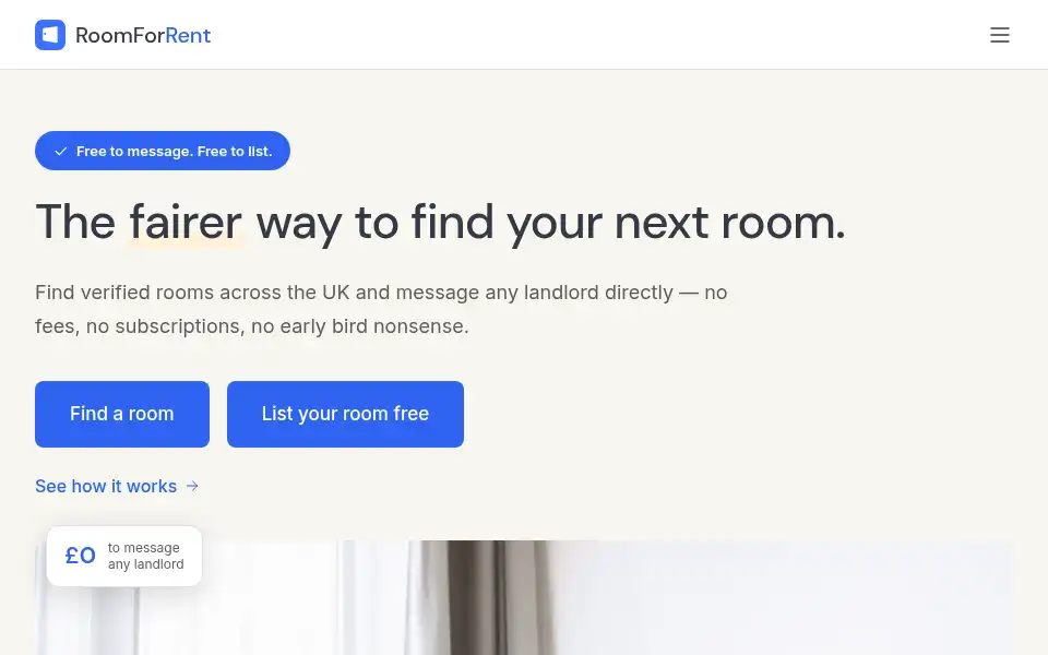 Screenshot of roomforrent.co