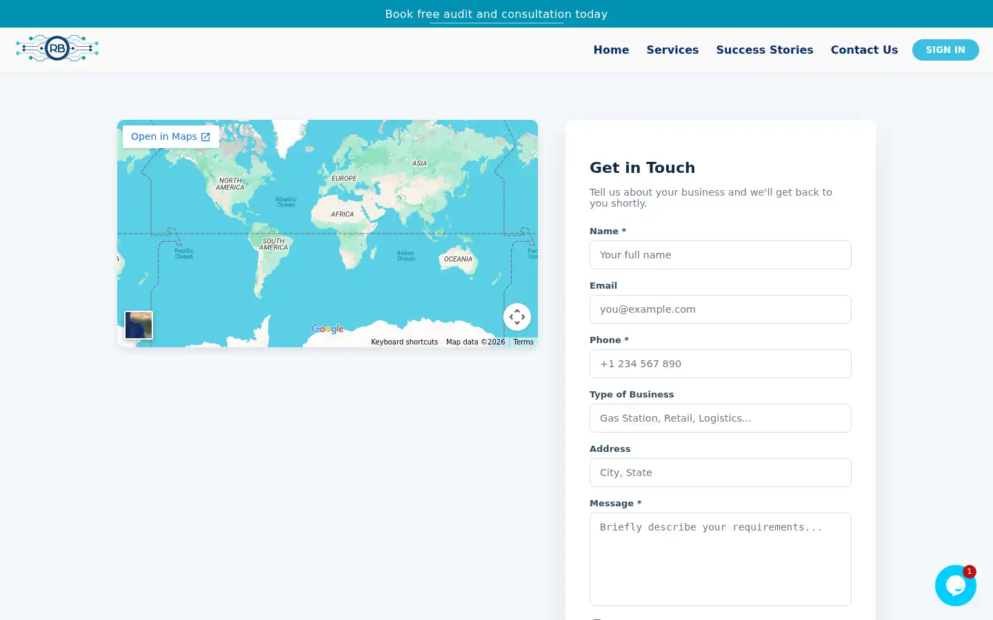 Screenshot of roomiboss.com