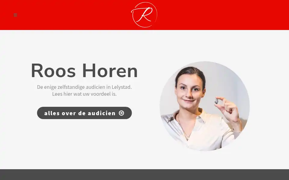 Screenshot of rooshoren.nl