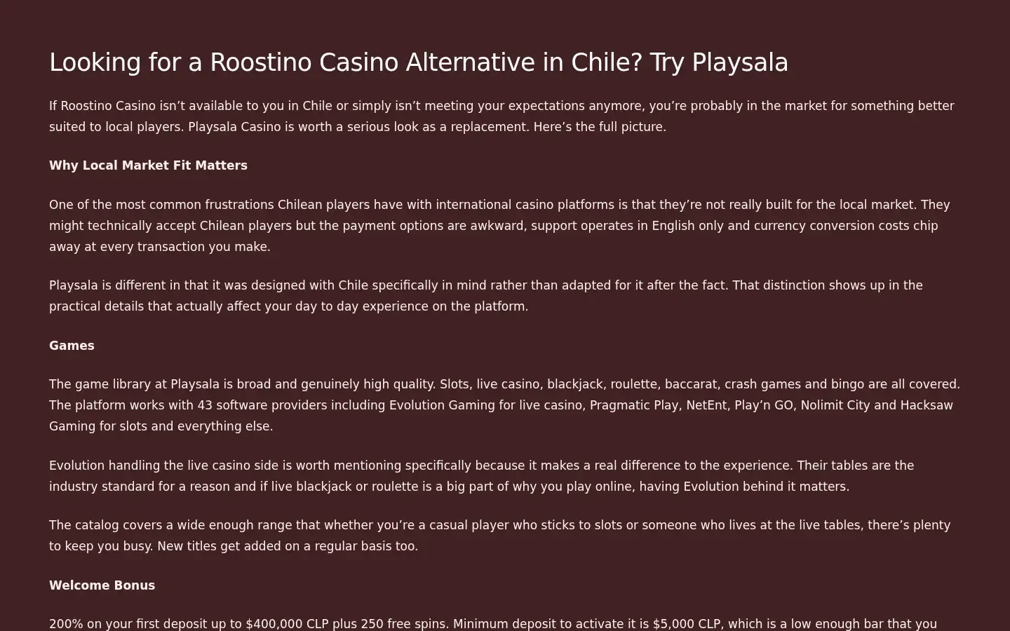 Screenshot of roostino4.com