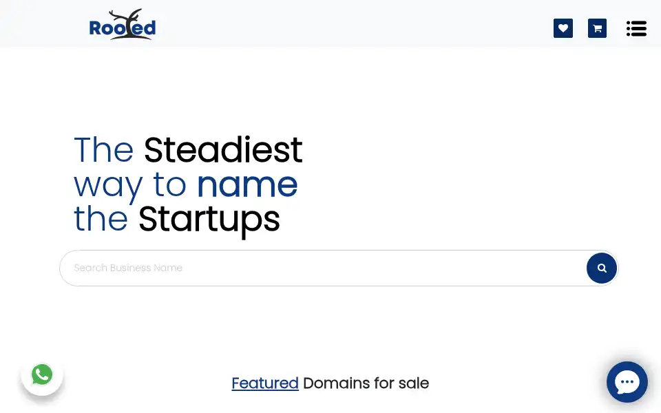 Screenshot of rooted.com