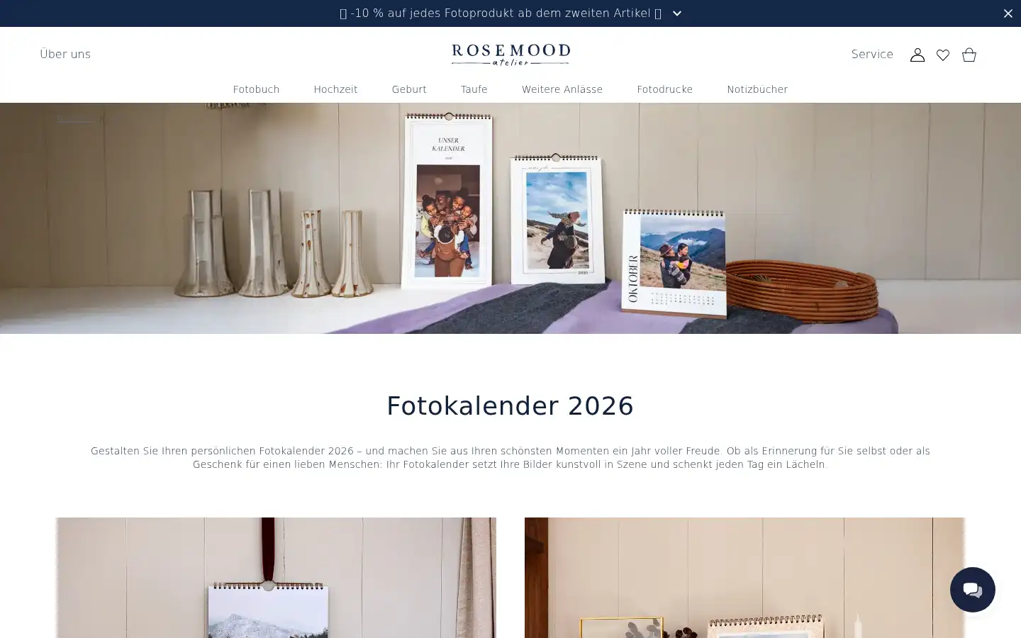 Screenshot of rosemood.de