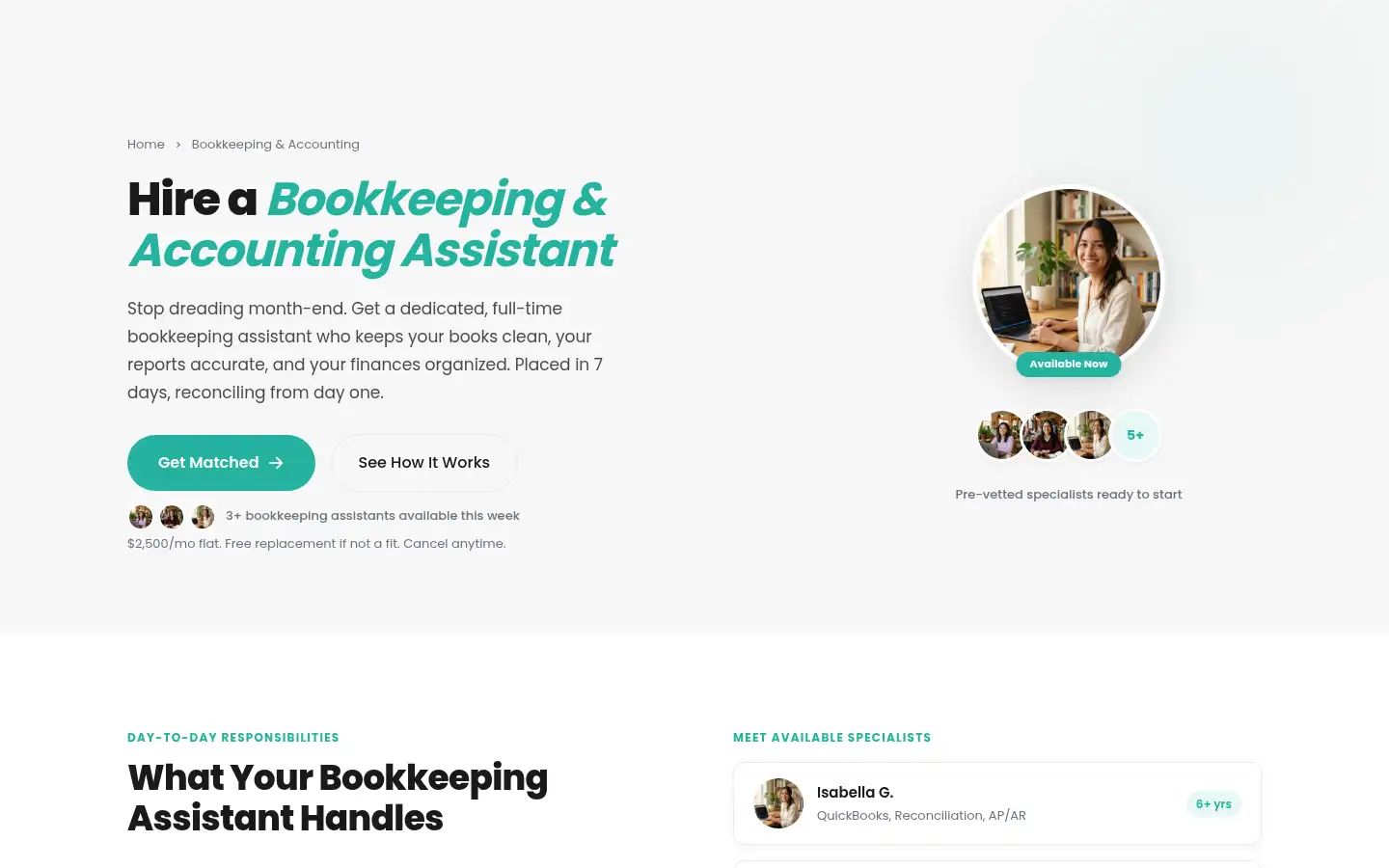 Screenshot of rosetalentsolutions.io