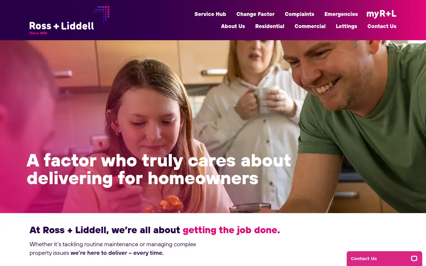 Screenshot of ross-liddell.com