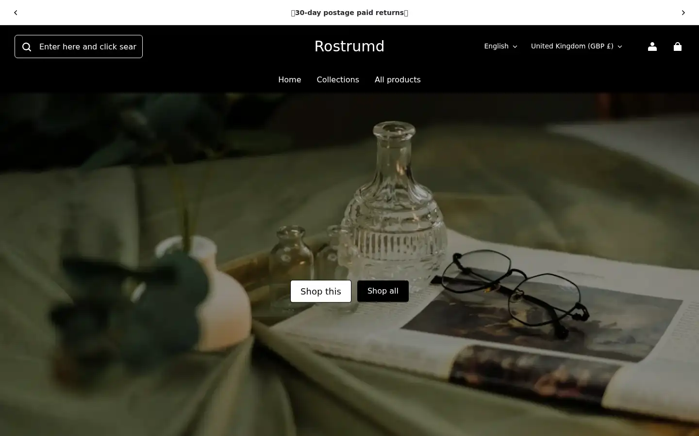 Screenshot of rostrumd.com