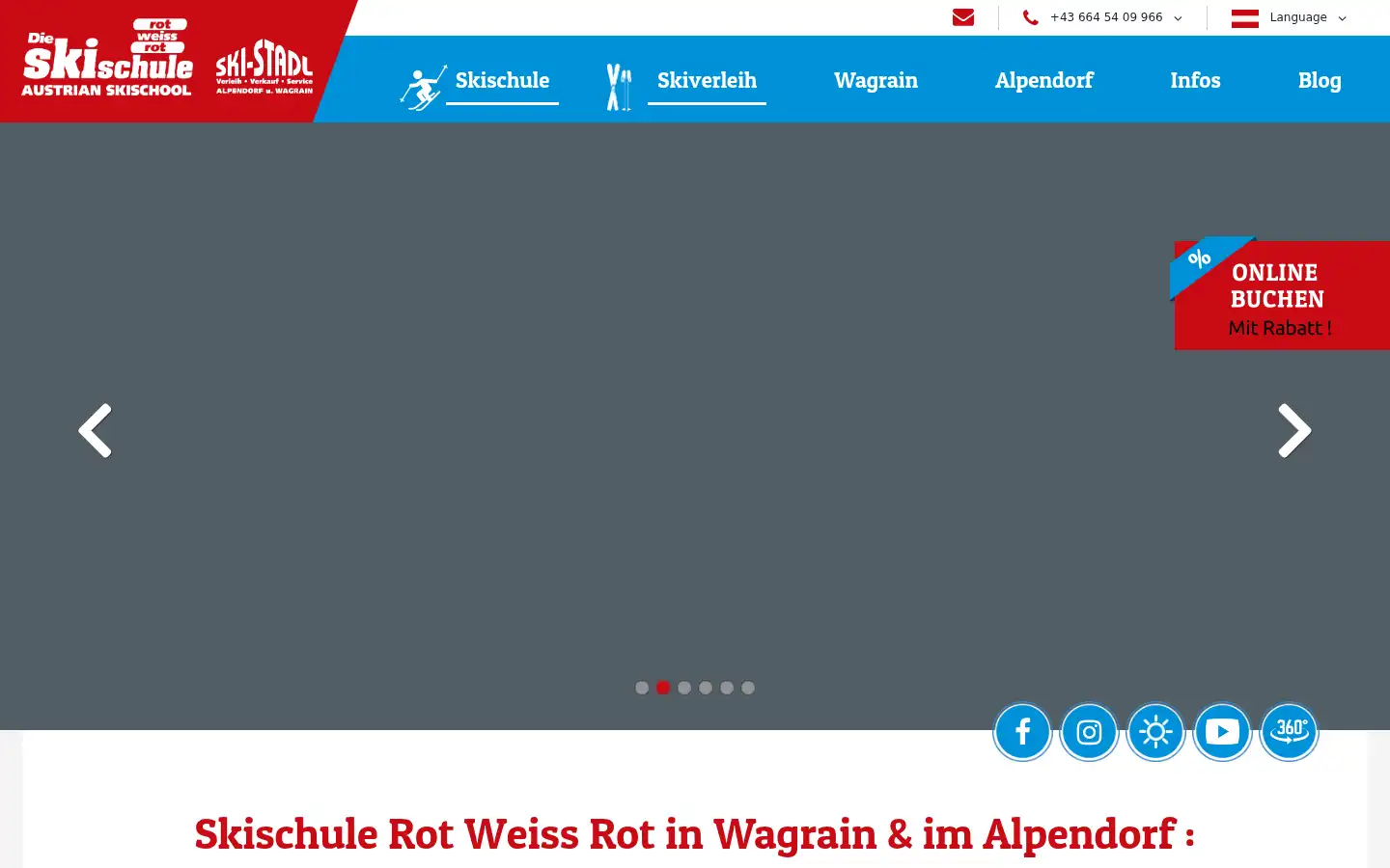 Screenshot of rot-weiss-rot.at