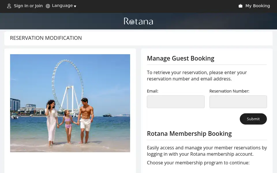 Screenshot of rotana.com