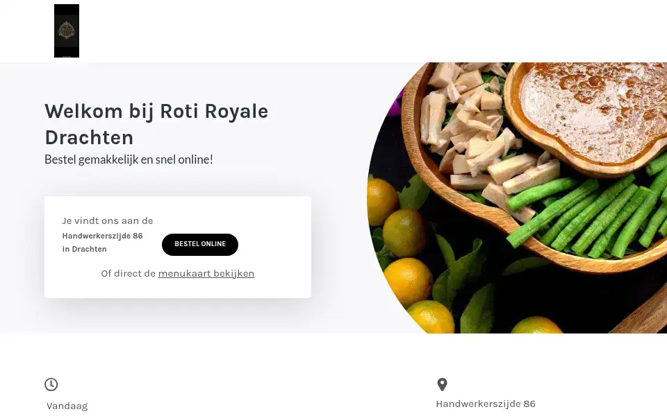 Screenshot of rotiroyale-drachten.nl