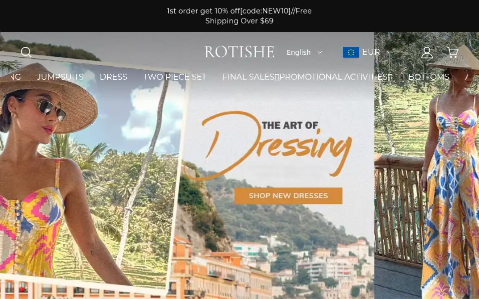 Screenshot of rotishe.com