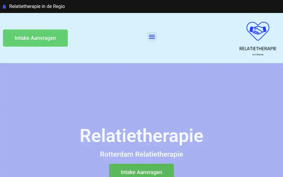 Screenshot of rotterdamrelatietherapie.com