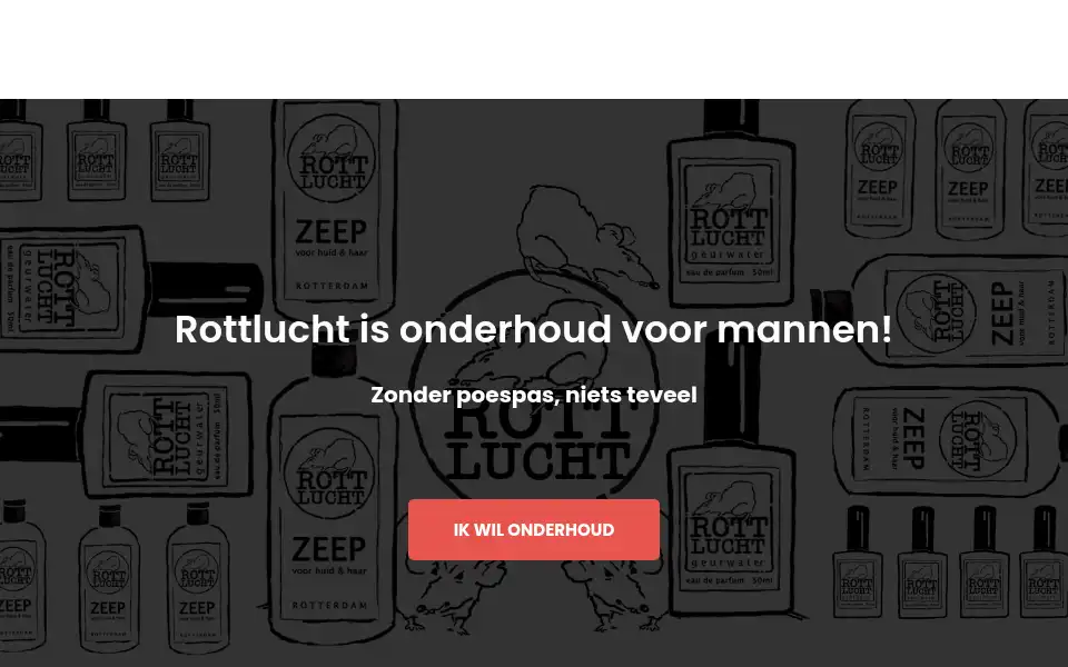 Screenshot of rottlucht.nl