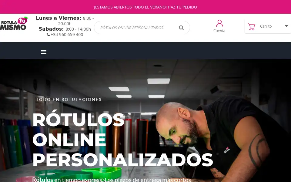 Screenshot of rotulatumismo.com
