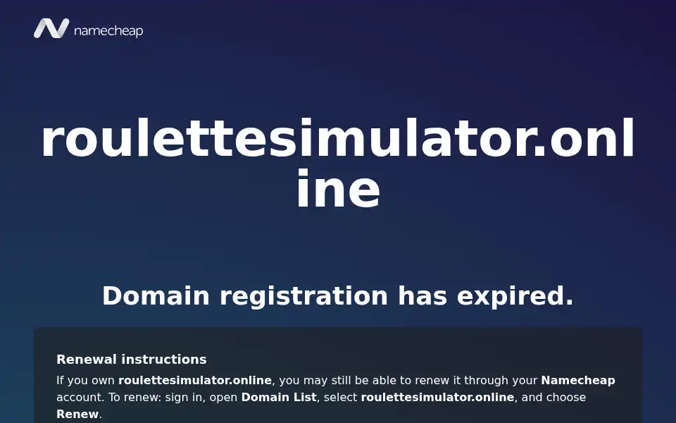 Screenshot of roulettesimulator.online
