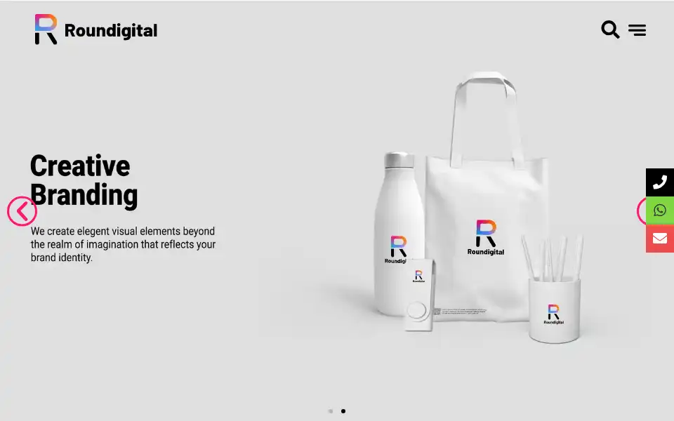 Screenshot of roundigital.in