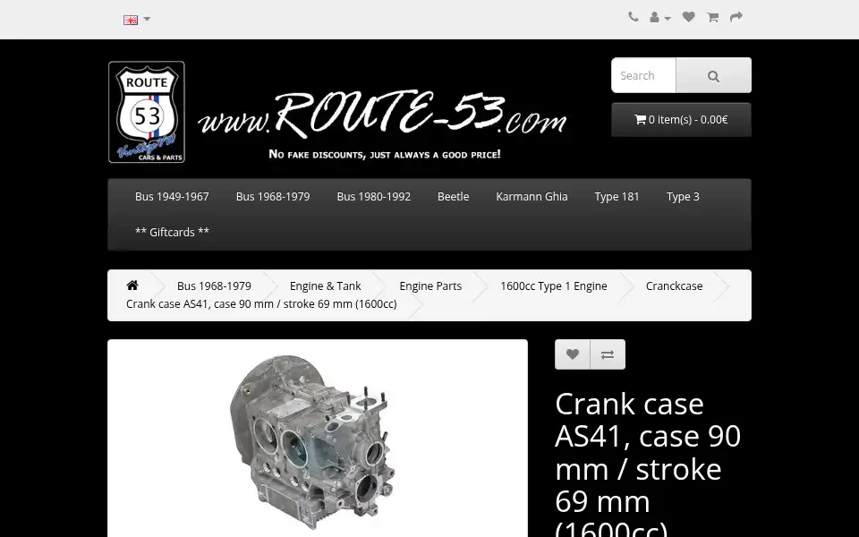 Screenshot of route-53.com