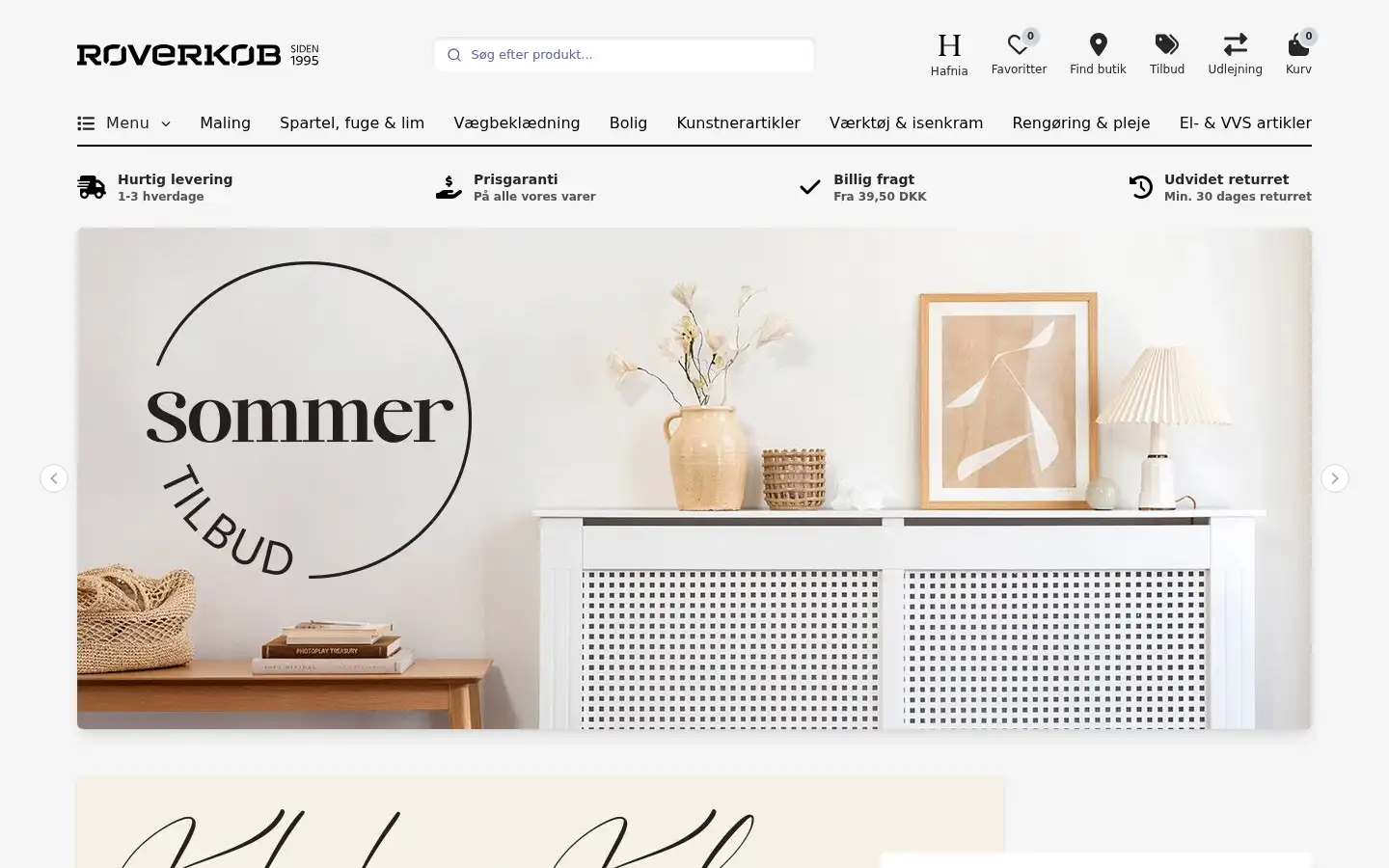 Screenshot of roverkob.dk