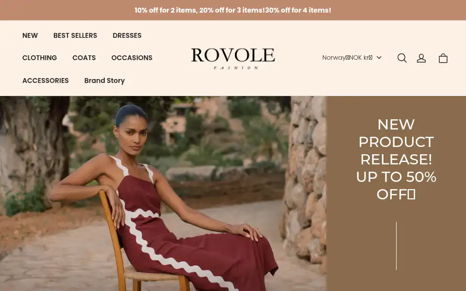 Screenshot of rovole.com