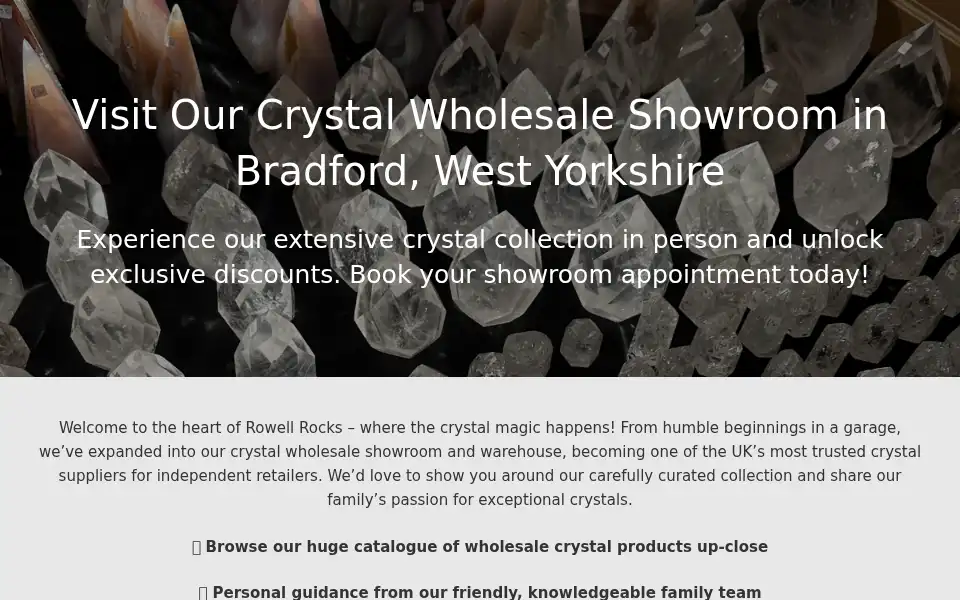 Screenshot of rowelltrading.co.uk