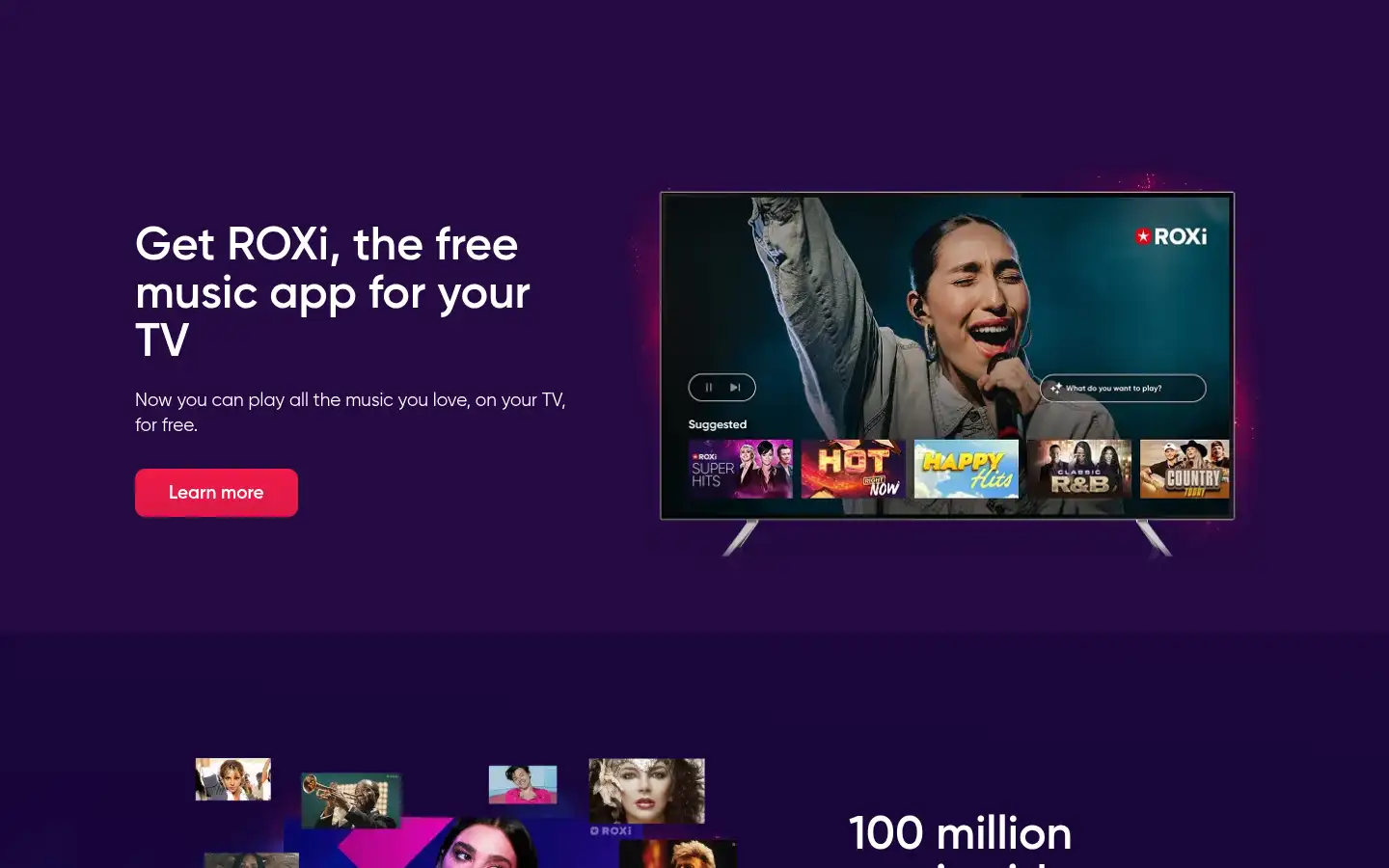Screenshot of roxi.tv