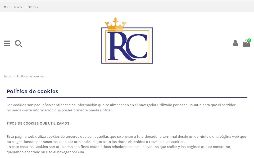 Screenshot of royalclim.com
