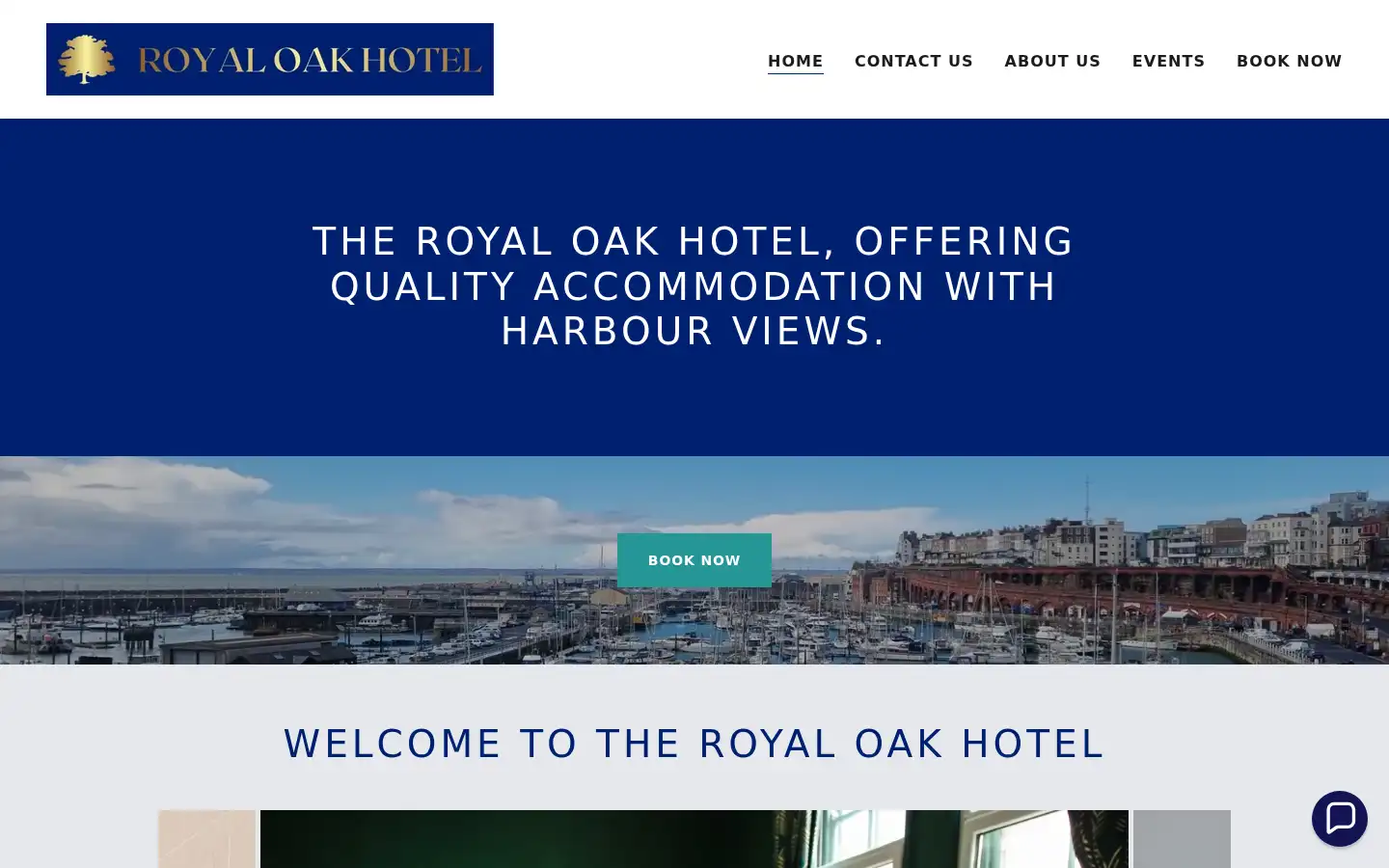 Screenshot of royaloakramsgate.com
