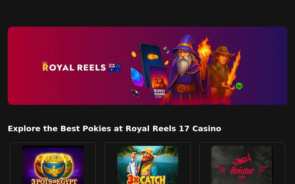 Screenshot of royalreels17.online