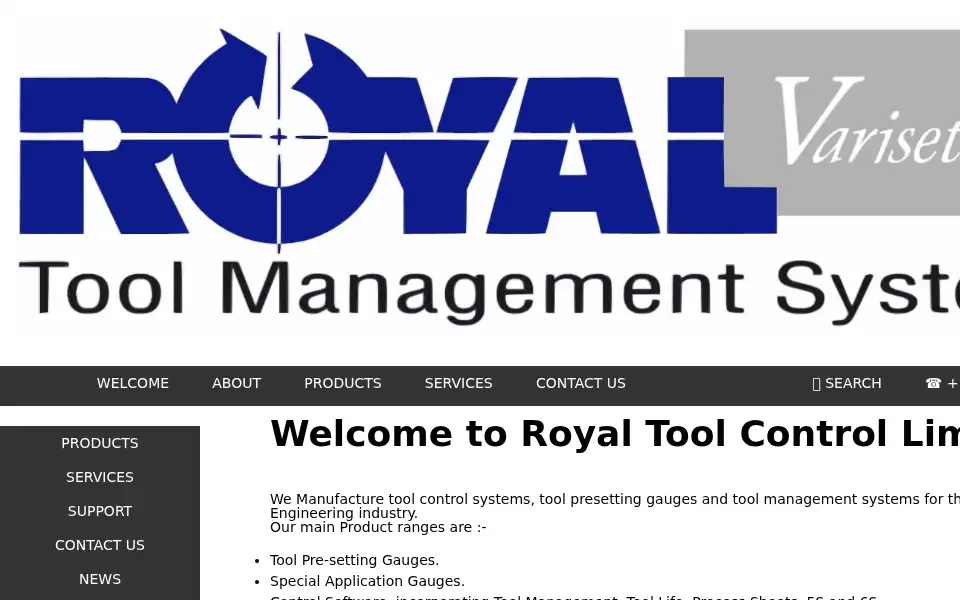 Screenshot of royaltool.co.uk