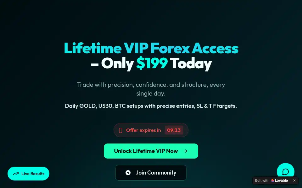 Screenshot of royaltradinglounge.com