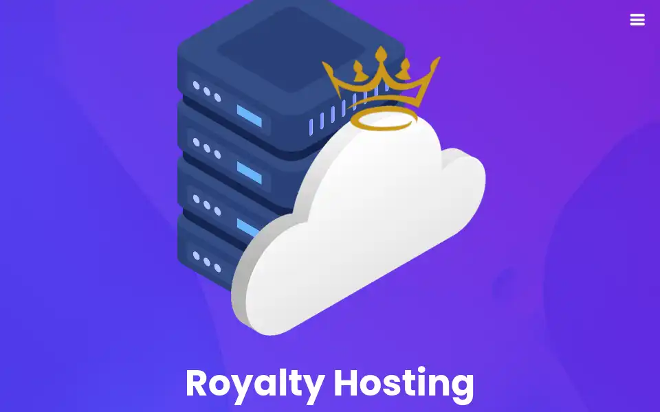 Screenshot of royaltyhosting.net