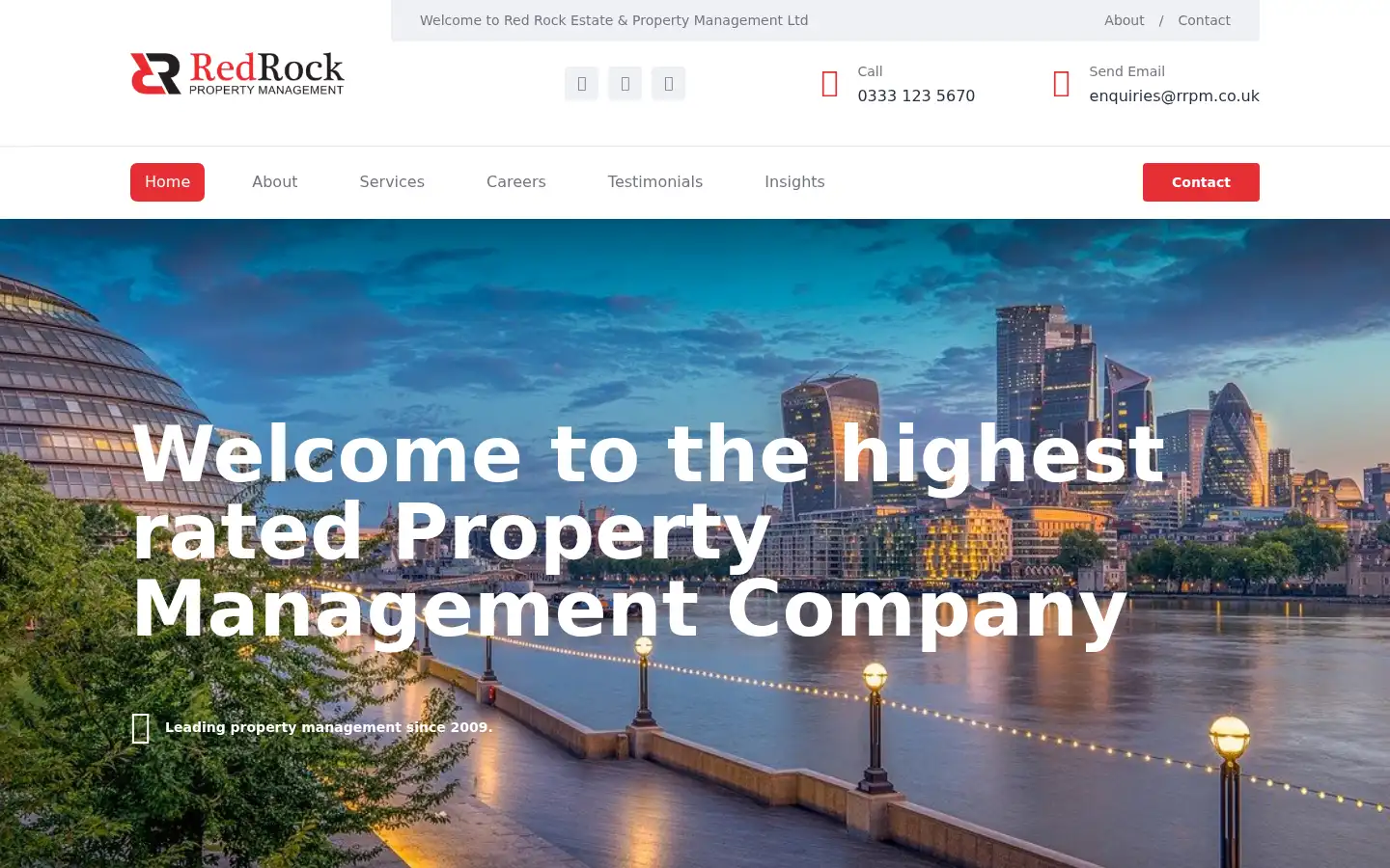 Screenshot of rrpm.co.uk