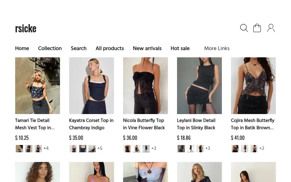 Screenshot of rsicke.com