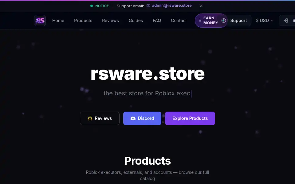 Screenshot of rsware.store