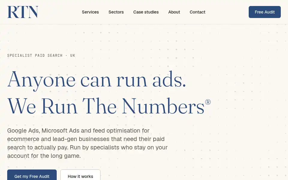 Screenshot of rtn.digital