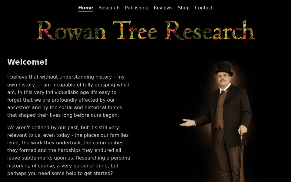 Screenshot of rtresearch.co.uk