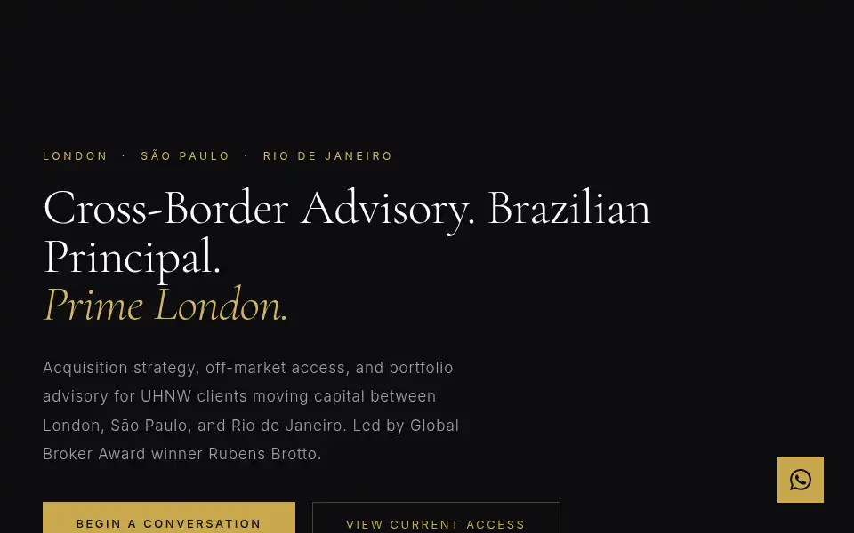 Screenshot of rubensbrotto.com
