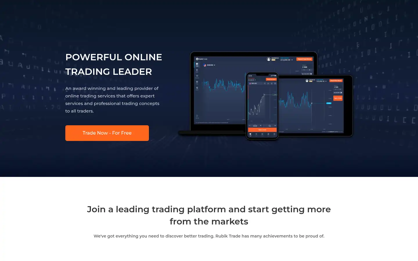 Screenshot of rubiktrade.com