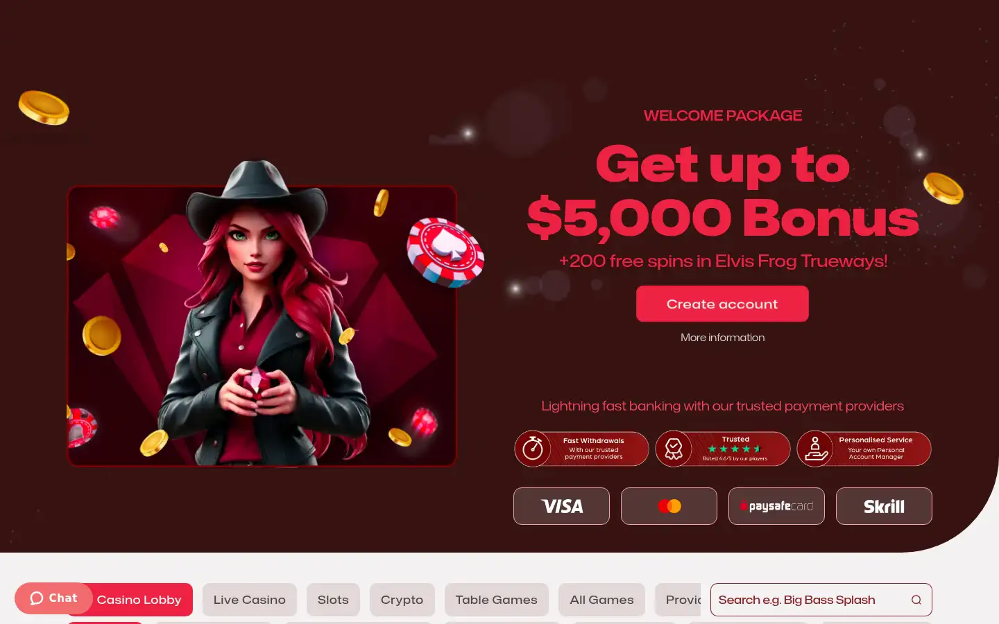 Screenshot of rubyreels2.com