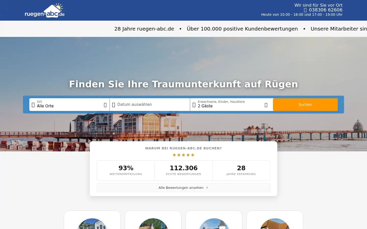 Screenshot of ruegen-abc.de