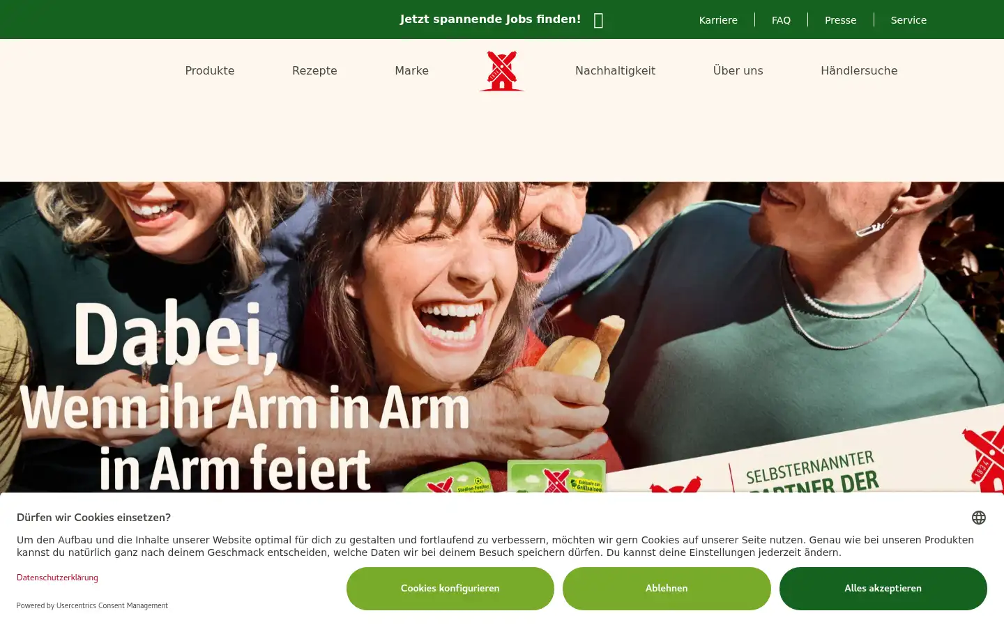 Screenshot of ruegenwalder.de