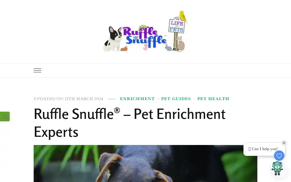 Screenshot of rufflesnuffle.co.uk